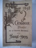 Catalogue illustré de la société nationale des Beaux-arts  exposition de 1892.. Collectif