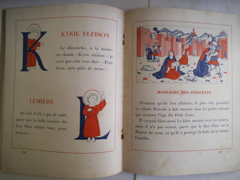 Alphabet de l’enfant Jésus. BOURSIER MOUGENOT
