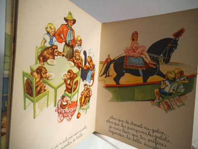Bibiche et François au cirque