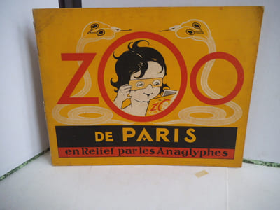 Zoo de Paris en relief par les anaglyphes.