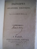 Principes d'économie politique.. CARRION-NISAS Fils.