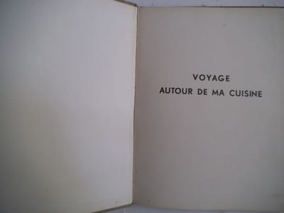 Voyage autour de ma cuisine