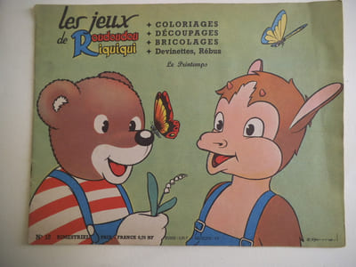 Roudoudou Les belles images coloriages du printemps- Les jeux de Roudoudou-Riquiqui-Le journal de Roudoudou Le joyeux cabri.Les plus belles images de Roudoudou,