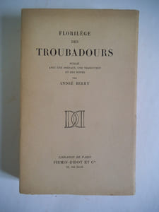 Le florilège des troubadours