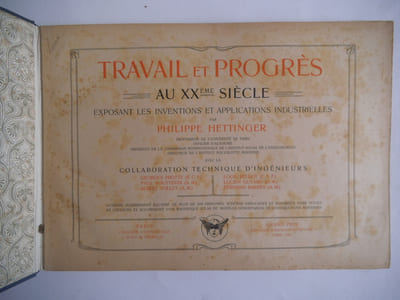 Travail et progrès au XXème siècle