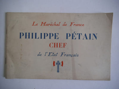 le maréchal PETAIN chef de l’état français.