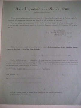 CALAIS pendant la guerre (1914-1918) . CHATELLE Albert et G. TISON