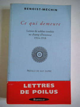 Ce qui demeure. BENOIST- MECHIN