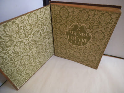 Agenda du LOUVRE 1922.