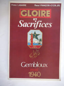  gloires et sacrifices GEMBLOUX mai 1940. 
