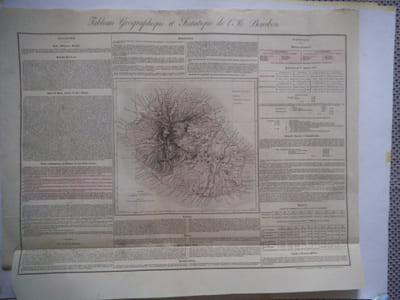 carte de de l’Ile Bourbon.