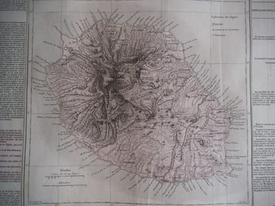 carte de de l’Ile Bourbon.