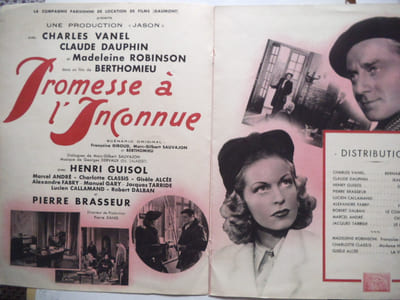 Promesse à l’inconnue