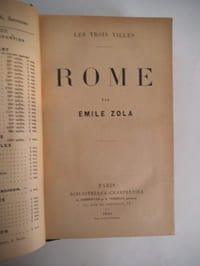 Les trois villes-ROME