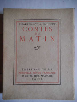 Contes du matin . PHILIPPE Charles Louis