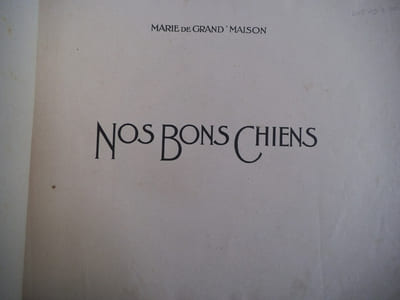  Nos bons chiens