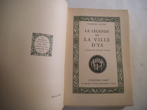 La légende de la ville d’Ys. GUYOT Charles 