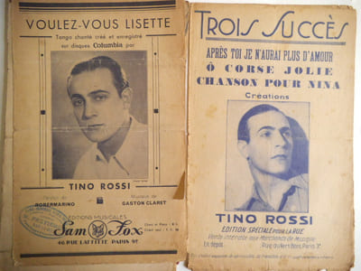 La môme PIAF,Tino ROSSI,Danielle DARRIEUX, ANDREX,Jo BOUILLON, Lucienne BOYER, Maurice CHEVALIER, Rina KETTY, REDA CAIRE, Lucienne DELYLE.