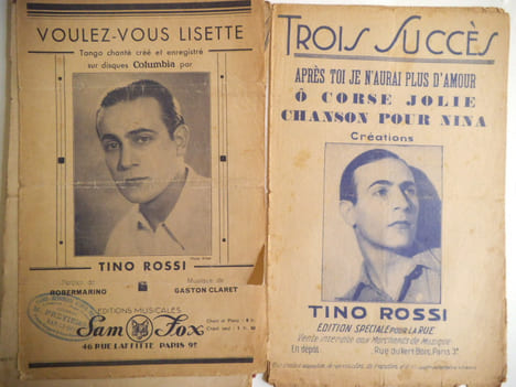 La môme PIAF,Tino ROSSI,Danielle DARRIEUX, ANDREX,Jo BOUILLON,  Lucienne BOYER, Maurice CHEVALIER, Rina KETTY, REDA CAIRE,  Lucienne DELYLE. . ...