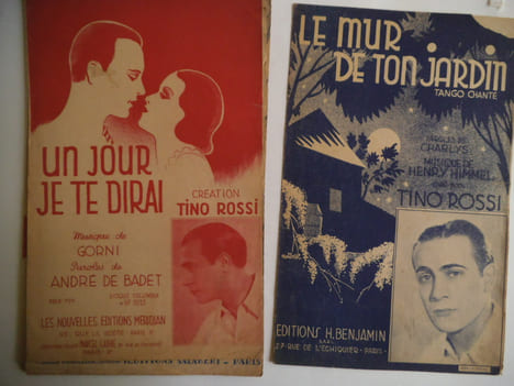 La môme PIAF,Tino ROSSI,Danielle DARRIEUX, ANDREX,Jo BOUILLON,  Lucienne BOYER, Maurice CHEVALIER, Rina KETTY, REDA CAIRE,  Lucienne DELYLE. . ...