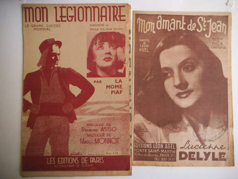 La môme PIAF,Tino ROSSI,Danielle DARRIEUX, ANDREX,Jo BOUILLON,  Lucienne BOYER, Maurice CHEVALIER, Rina KETTY, REDA CAIRE,  Lucienne DELYLE. . ...