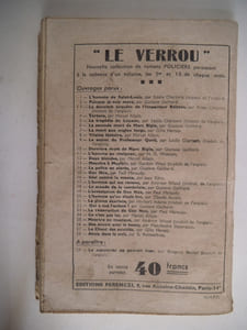 Collection LE VERROU.