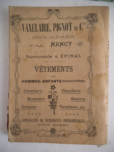 Almanach de l’Est Républicain et la frontière année 1905.