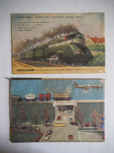 Meccano trains Hornby -miniatures Dinky Toys.