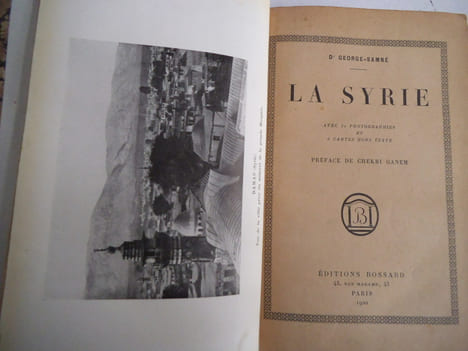 La Syrie. GEORGE-SAMNE