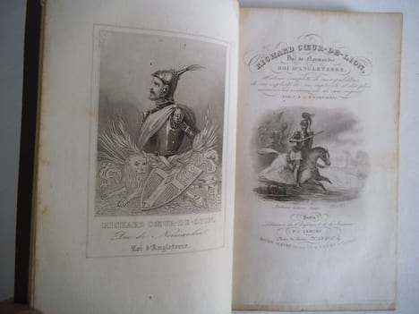 Richard cœur de lion. CHAMPAGNAC J.B.J.