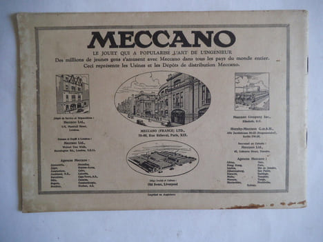 Meccano manuel d’instructions pour l’emploi des boîtes n°00 à 3 – Meccano manuel mécanismes standard.. Collectif