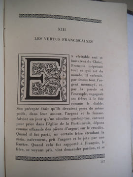 La légende de St François d’Assise . LAFENESTRE Georges