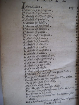 Les caractères de l’amitié.. CARACCIOLI Marquis
