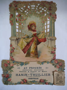 Calendrier-vide poche publicitaire