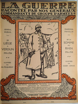 La guerre racontée par nos généraux.. FAYOLLE Maréchal-Général DUBAIL