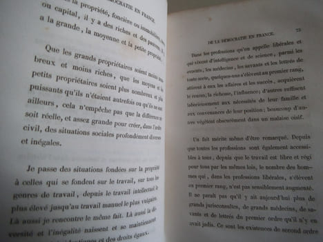 de la Démocratie en France (Janvier 1849) . GUIZOT M.