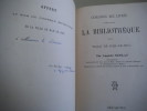  catalogue des livres composant la bibliothèque de la ville de Bar le Duc.ment,. NICOLAS Auguste 