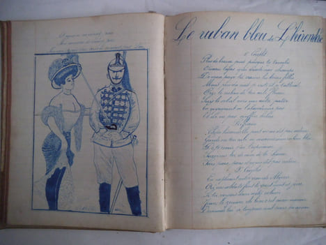 Recueil de chansons. Anonymee