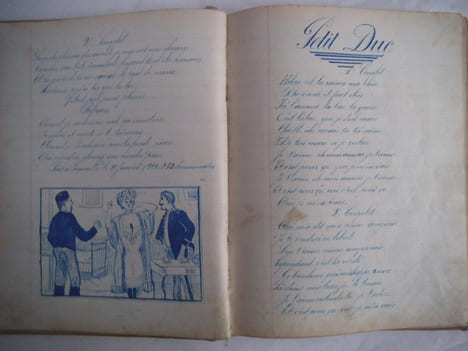 Recueil de chansons. Anonymee
