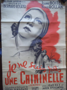 Je ne suis pas une criminelle.