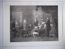Mort de Napoléon, pleuré par ses proches. (5 mai 1821) . Anonyme 