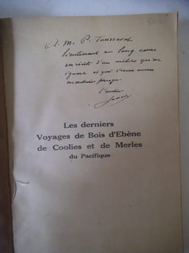 Les derniers voyages de bois d’ébène, de coolies, et de merles du pacifique. . LACROIX Louis