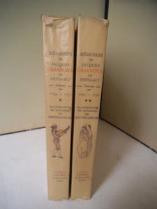 mémoires de Jacques CASANOVA de SEINGALT