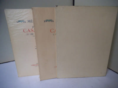 mémoires de Jacques CASANOVA de SEINGALT
