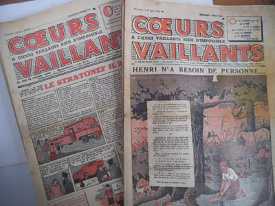 CŒURS VAILLANTS année 1939