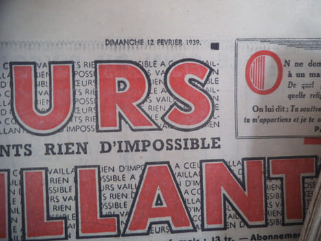 CŒURS VAILLANTS année 1939 . Collectif