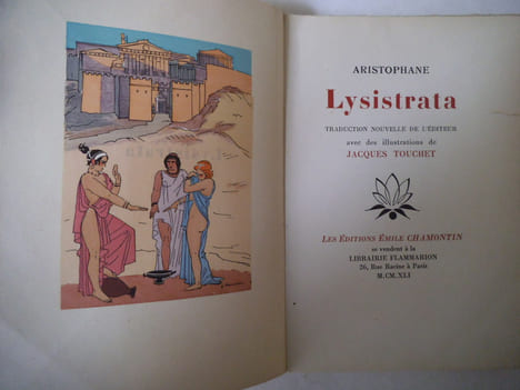 Lysistrata. . ARISTOPHANE