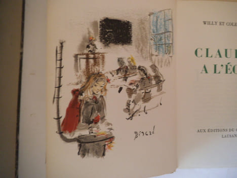 Claudine à Paris, Claudine s’en va, Claudine en ménage, Claudine à l’école. . WILLY et COLETTE-WILLY