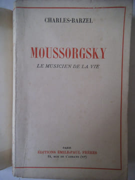  MOUSSORGSKY. . CHARLES- BARZEL. 
