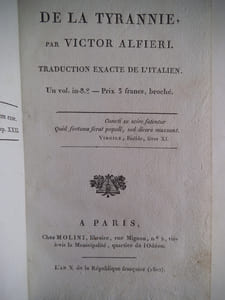 De la Tyrannie